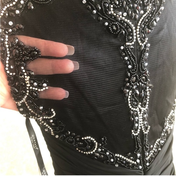 BNWT Montage by Mon Cheri beaded gown - Picture 7 of 14